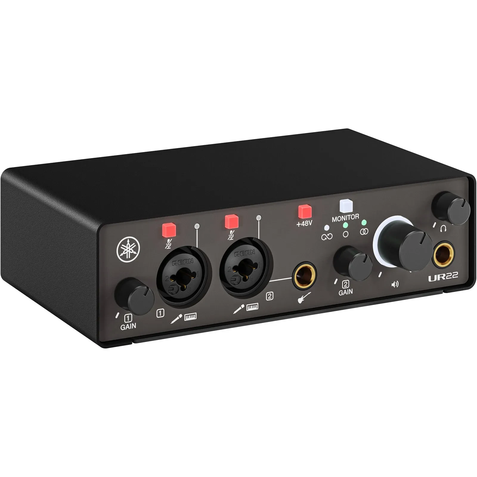 Yamaha UR22 MK3 2x2 USB-C Audio Interface, Black