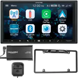 Alpine iLX-W650 7" Receiver + Backup Camera + XM Tuner