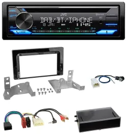 JVC Bluetooth MP3 USB DAB CD Autoradio für Toyota Aygo (AB7, ab 2022)