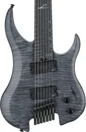 Legator G7FSS Ghost Headless 7-S Multi-Scale Electric Guitar, Composite, Black