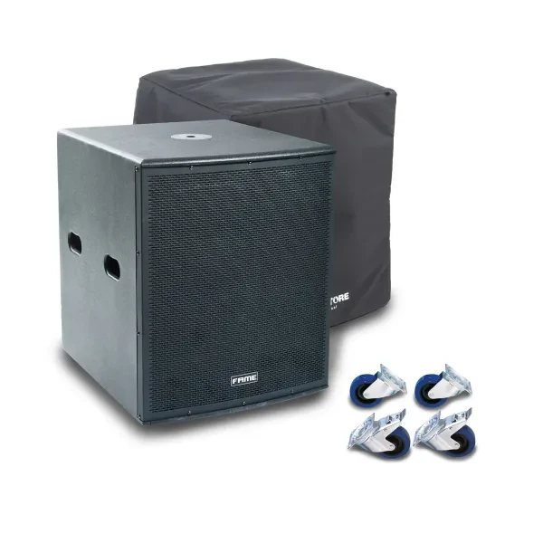 Audio Challenger Sub 18A 18" Aktiver Subwoofer 600W 2400W Peak 30-150Hz Ideal