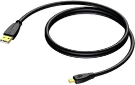Коммутационный кабель PROCAB CXU620/3 USB/A-miniUSB/A 3м
