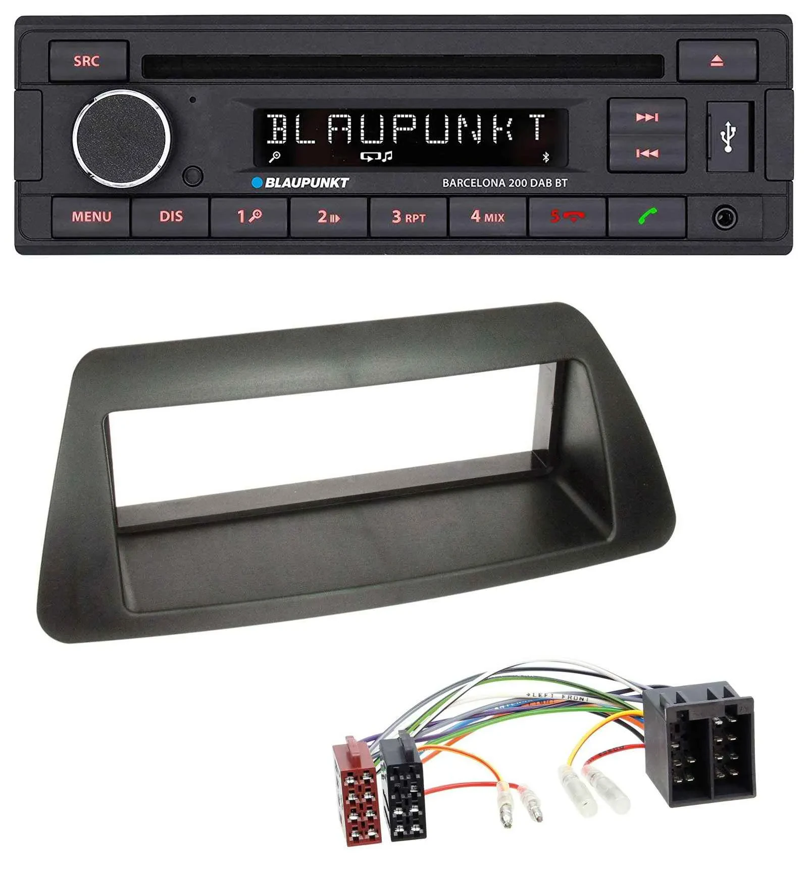 Blaupunkt USB DAB CD Bluetooth MP3 Autoradio für Fiat Bravo Brava Marea Marea-We