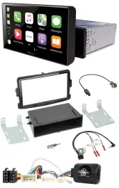 Pioneer Bluetooth Lenkrad DAB USB Autoradio für Dacia Dokker Lodgy Sandero ab 12