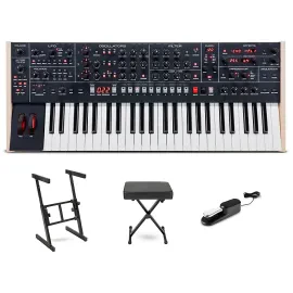 Sequential Trigon-6 6-Voice Polyphonic Analog Synthesizer Essentials Bundle