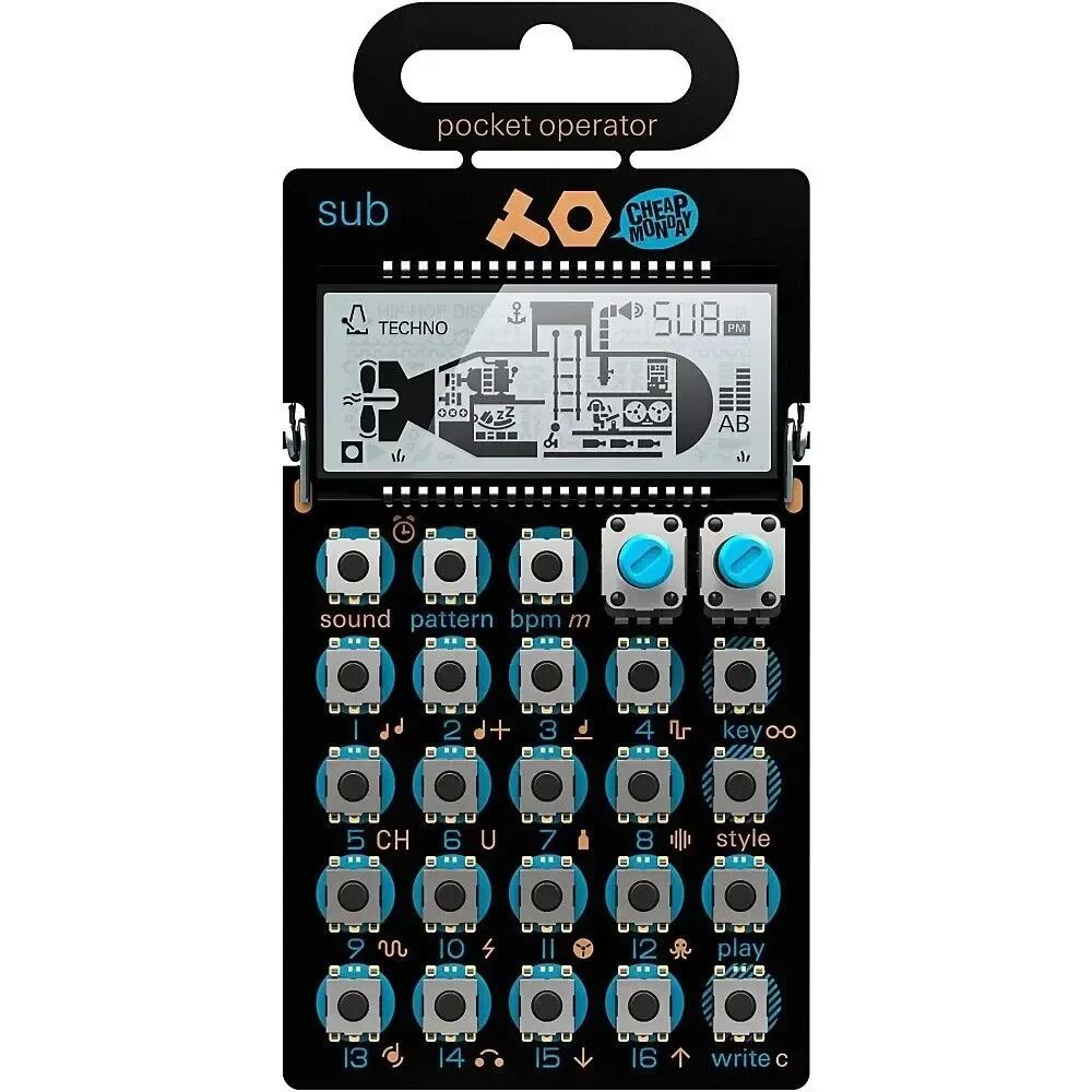 Цифровой студийный синтезатор Teenage Engineering PO-14 Sub Pocket Operator