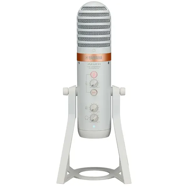 USB-микрофон Yamaha  AG01 Streaming Loopback Audio USB Microphone White