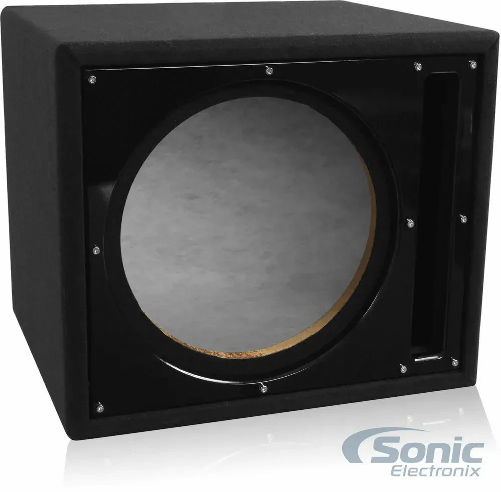 Корпус сабвуфера Belva BBX112BK 12" одинарный, фазоинверторный, черная лицевая панель