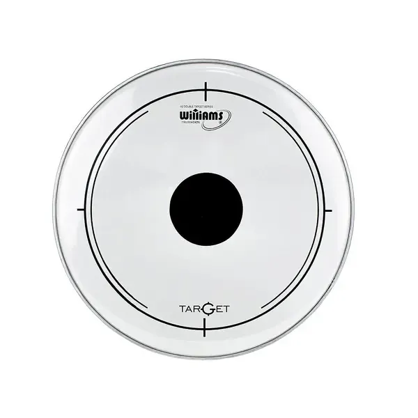 Пластик для барабана Williams 10" Target Dot Clear DT2