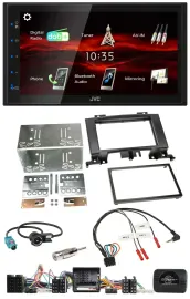 Автомагнитола JVC 2-DIN, USB, Bluetooth, DAB, для Mercedes Sprinter Audio 5/20/50