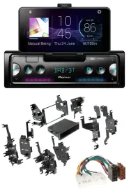 Автомагнитола для Toyota Tundra/Celica/FJ Pioneer USB, MP3, Bluetooth, DAB