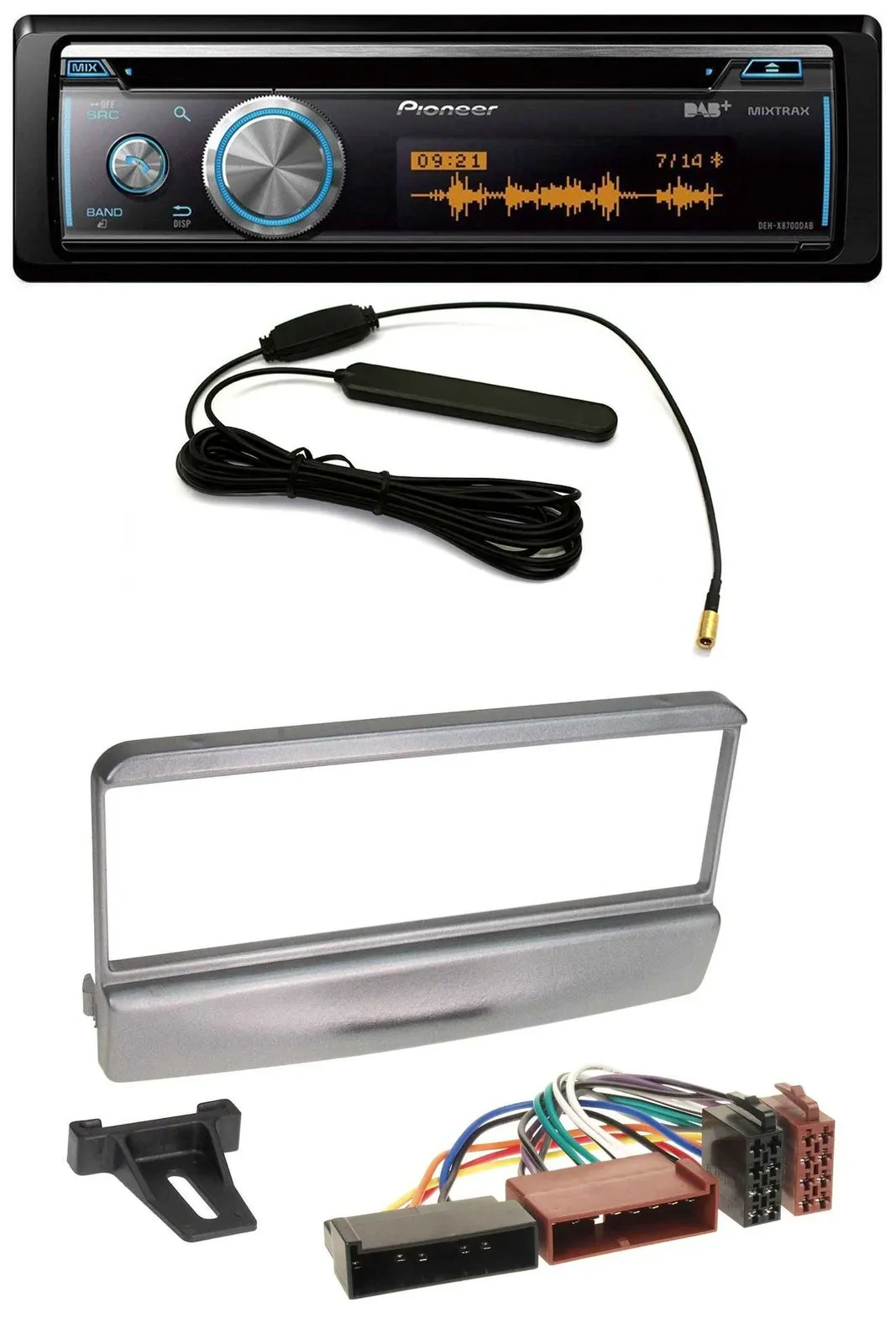 Pioneer CD USB Bluetooth DAB MP3 Autoradio für Ford Mondeo 96-02 Transit bis 06