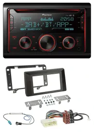 Автомагнитола для Dacia Duster (с 2021) Pioneer 2DIN, DAB, MP3, Bluetooth, USB, CD