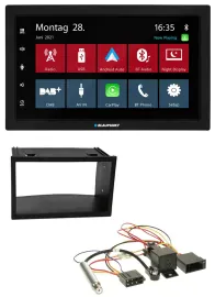 Автомагнитола для VW Blaupunkt 2-DIN Bluetooth DAB USB MP3 (Golf 4, Passat, Polo, T4, Fox)