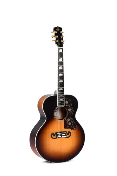 Электроакустическая гитара Sigma Guitars GJA-SG200 Grand Jumbo Polished Gloss w/ Autumn Burst
