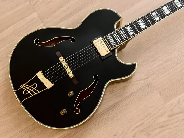 Ibanez Pat Metheny Signature PM100 Archtop Black w/case Japan 1997 купить в  SKIFMUSIC | 489038