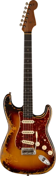 Электрогитара Fender Custom Shop Ltd '61 Stratocaster Heavy Relic Sunburst