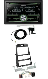 Pioneer CD USB MP3 Bluetooth 2DIN DAB Autoradio für Hyundai Genesis BK 10-12