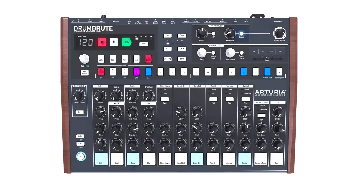 Драм-машина Arturia DrumBrute