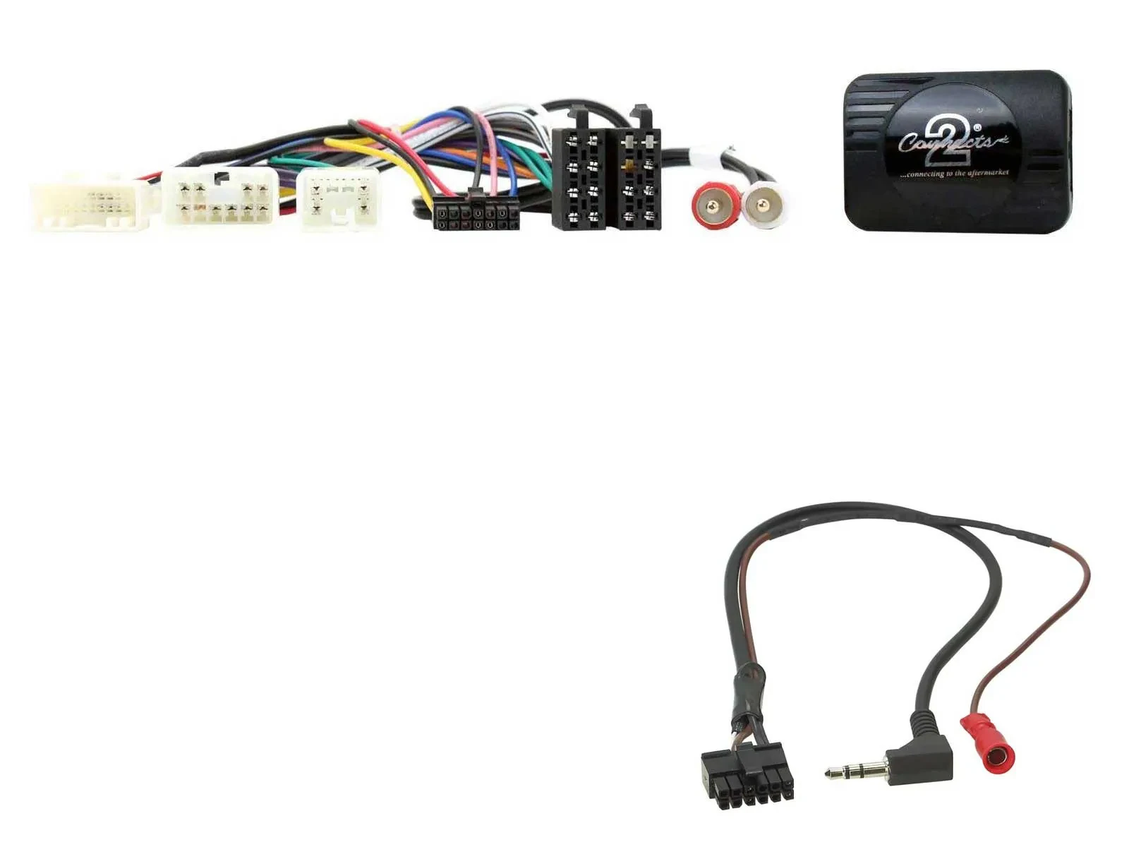 Connects2 Lenkradadapter für Toyota Yaris RAV4 Corolla Avensis Matrix JVC