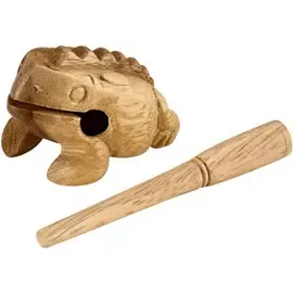 Гуиро-лягушка Nino Percussion NINO517 деревянный, мини