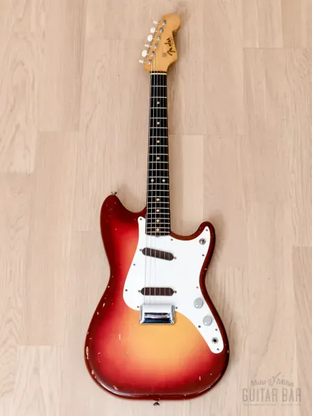 Электрогитара Fender Duo Sonic SS Sunburst w/case USA 1962