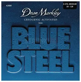 Комплект струн для бас-гитары Dean Markley Blue Steel NPS DM2680A, 50-128