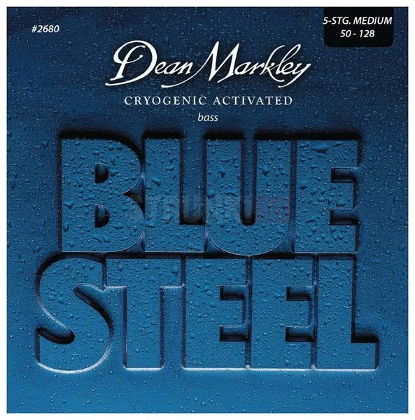 Комплект струн для бас-гитары Dean Markley Blue Steel NPS DM2680A, 50-128