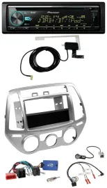 Pioneer MP3 Lenkrad CD USB DAB Autoradio für Hyundai i20 2012-2014 silber man. K