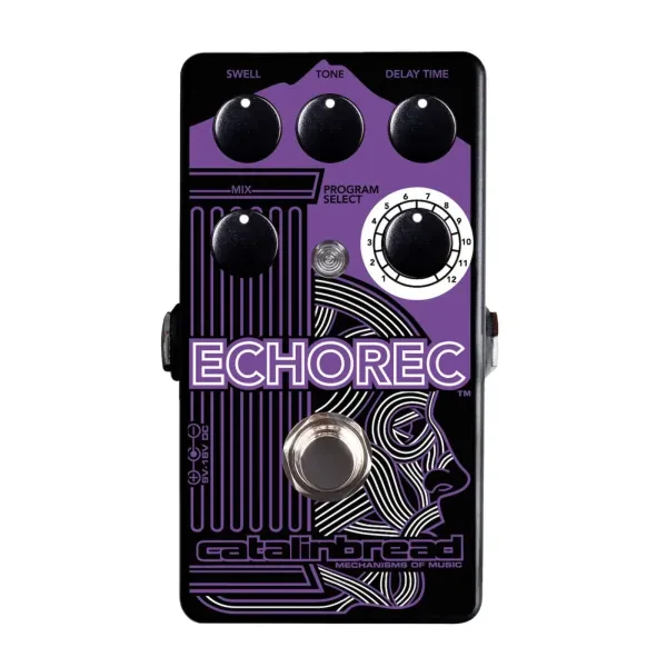 Педаль эффектов для электрогитары Catalinbread ECHOREC Multi Head Delay