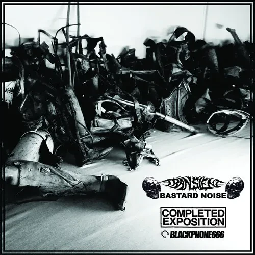 Виниловая пластинка Transient & Bastard Noise – Completed Exposition & Blackphone666 – Split 2023
