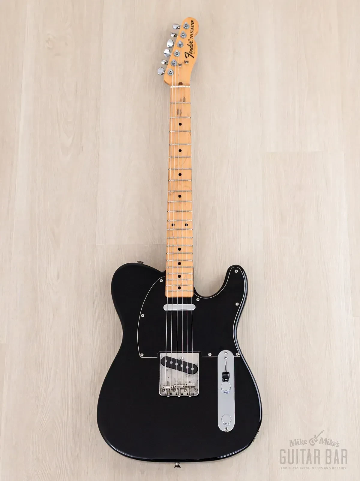 Электрогитара Fender Telecaster 1972 Vintage Reissue TL72-500 SS Black w/gigbag Japan 1990