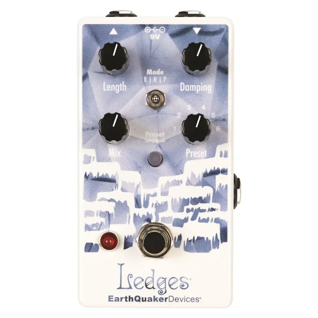 Педаль эффектов для электрогитары EarthQuaker Devices Glacier Ledges Tri-Dimensional Reverb