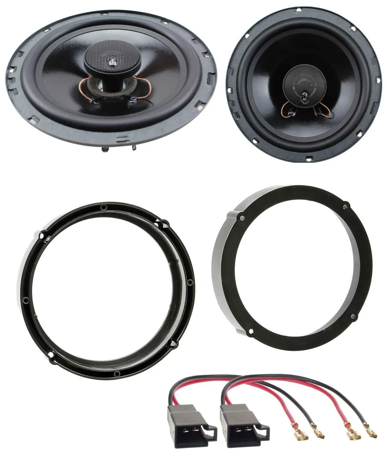 Dietz 135Watt 2-Wege 16,5cm Lautsprecher für Seat Skoda Mitsubishi VW Tür Front