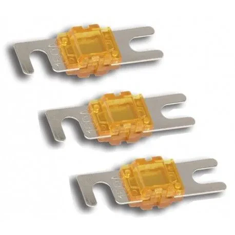 Stinger SPF5840 Midi Style Fuses 40 amp Protection Shoc-Krome Plating Pack of 3