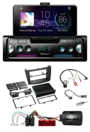 Pioneer USB Lenkrad Bluetooth DAB Autoradio für Mazda 3 2009-2013 analog