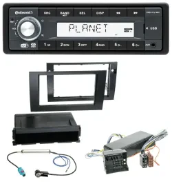 Continental MP3 AUX USB DAB 1DIN Autoradio für Audi A4 04-08 B7 Symphony Bose Ak