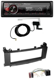 Pioneer 1DIN MP3 DAB USB AUX Autoradio für Mercedes B-Klasse W245 A-Klasse W176