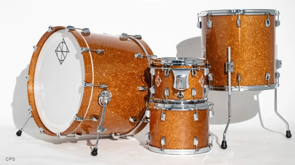 PODAN522-24-CPS-CR Artisan Maple Барабанная установка, цвет золото (2 коробки), Dixon