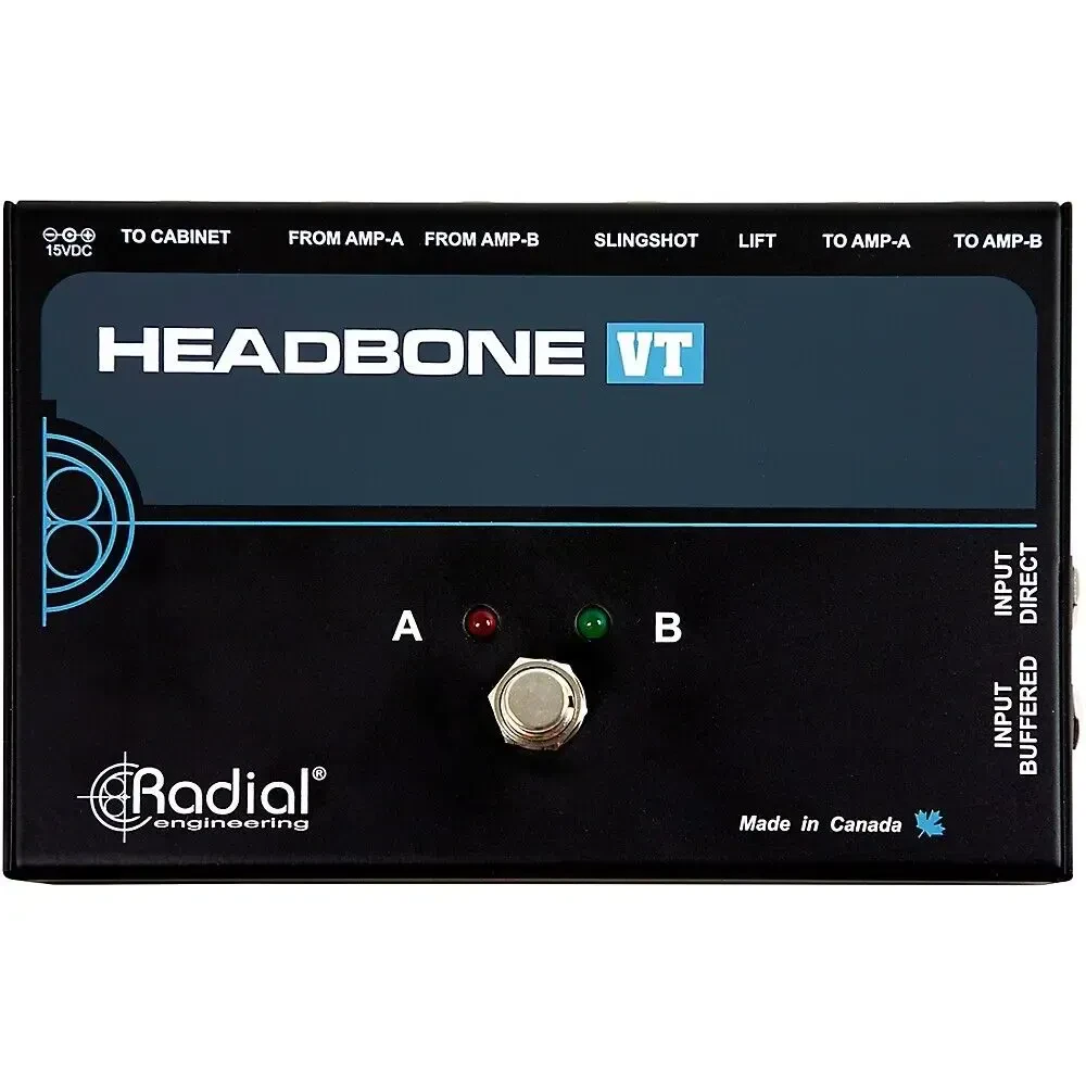 Педаль эффектов для электрогитары Radial Engineering Headbone VT Amp Head Switcher