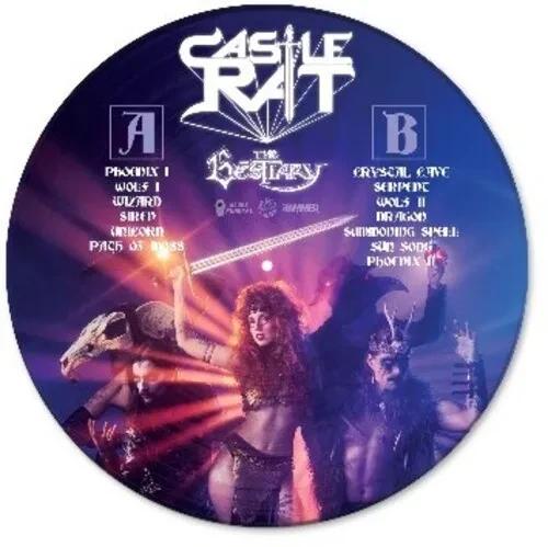 Виниловая пластинка Castle Rat - The Bestiary - Picture Disc [New Vinyl LP] Picture Disc, UK - Impor