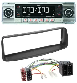 Dietz Bluetooth MP3 DAB USB Autoradio für Peugeot 206 (ab 1998)