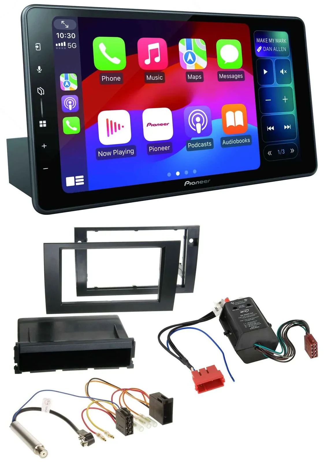 Pioneer Bluetooth DAB MP3 USB Autoradio für Audi A4 B6 B7 00-08 Symphony Bose Ak