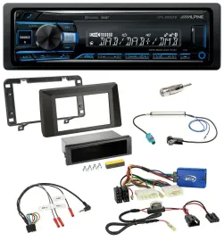 Alpine USB Bluetooth DAB Lenkrad Autoradio für Dacia Duster ab 2021