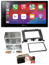 Pioneer DAB USB MP3 Bluetooth 2DIN Autoradio für Mercedes Sprinter W906 ab 06 Ru