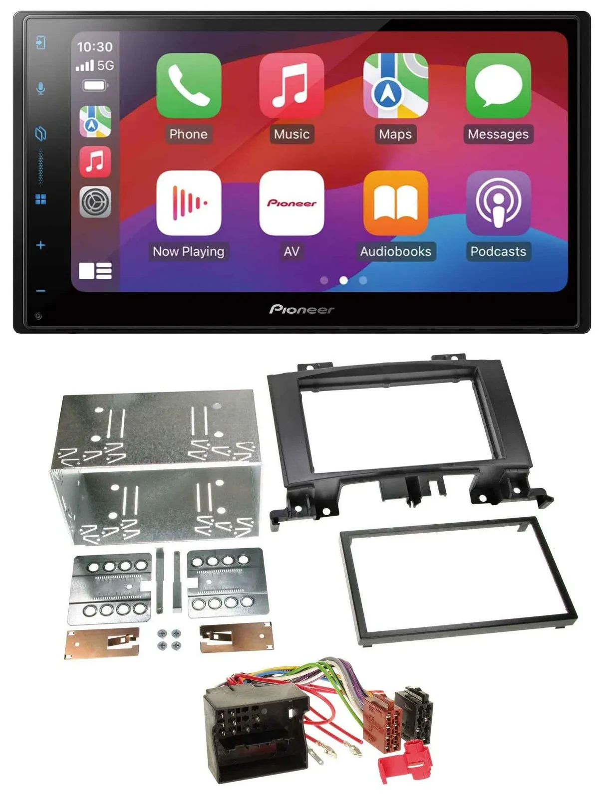 Pioneer DAB USB MP3 Bluetooth 2DIN Autoradio für Mercedes Sprinter W906 ab 06 Ru