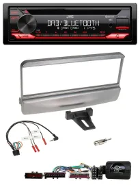 JVC CD DAB USB Bluetooth Lenkrad Autoradio für Ford Escort Focus silber