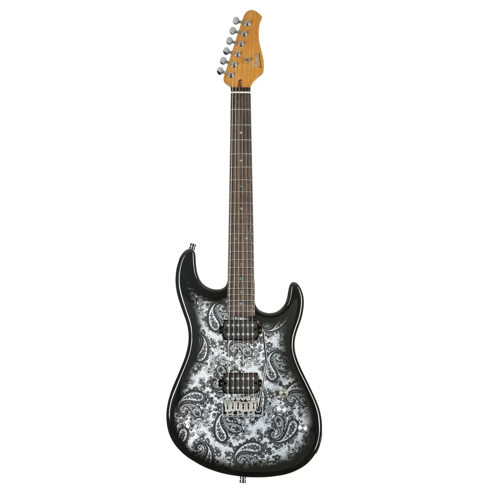 Электрогитара Fame Audio Custom ST RW Black Paisley