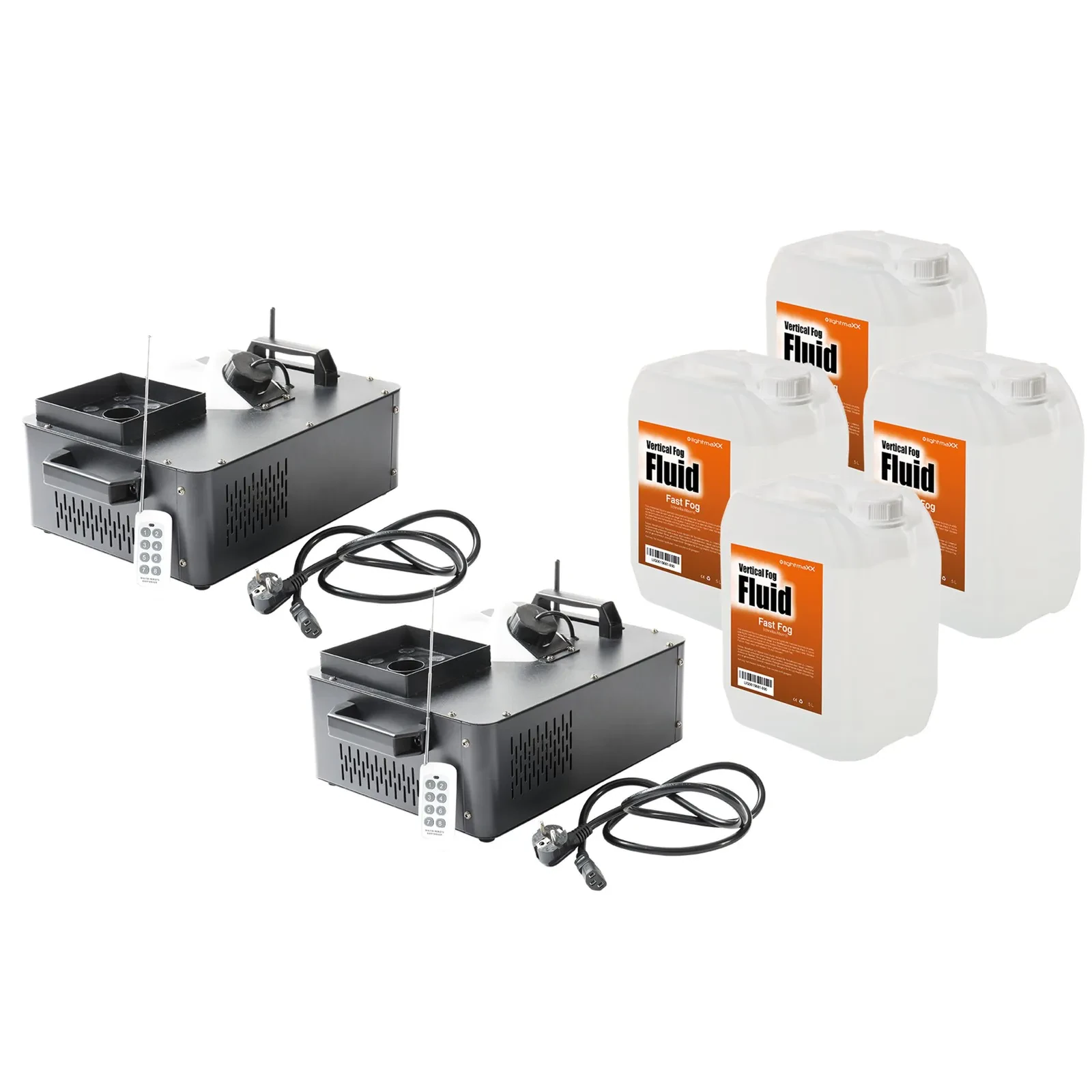 Генератор дыма lightmaXX Vertical Fog 1.5 1450W, DMX, RGB LED, 500 м³/мин, 6 м (набор, 2 шт.)