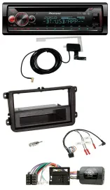 Pioneer DAB CD Lenkrad USB Bluetooth Autoradio für Skoda Fabia 5J 2007-2014